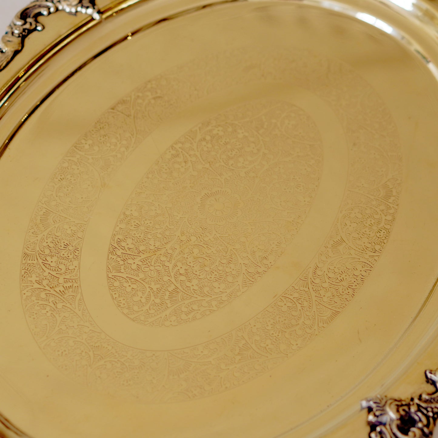 Brass Mughal / Maharaja Serving Tray