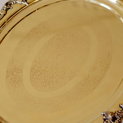 Brass Mughal / Maharaja Serving Tray