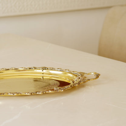 Brass Mughal / Maharaja Serving Tray