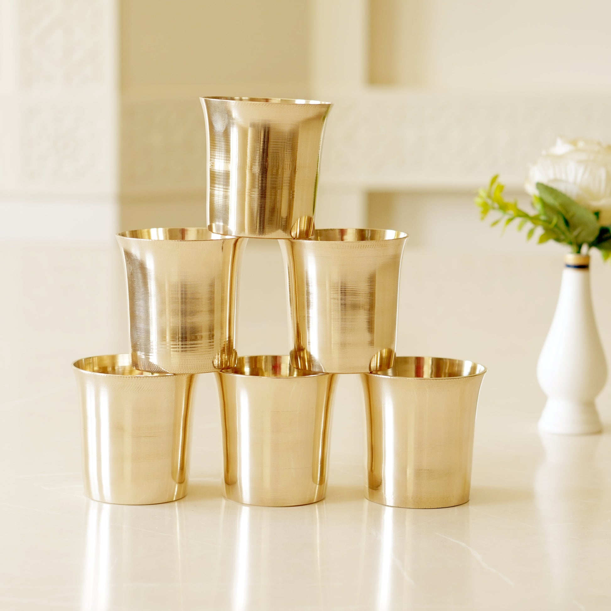 Bronze / Kansa Glasses in Glossy Finish and matte finish