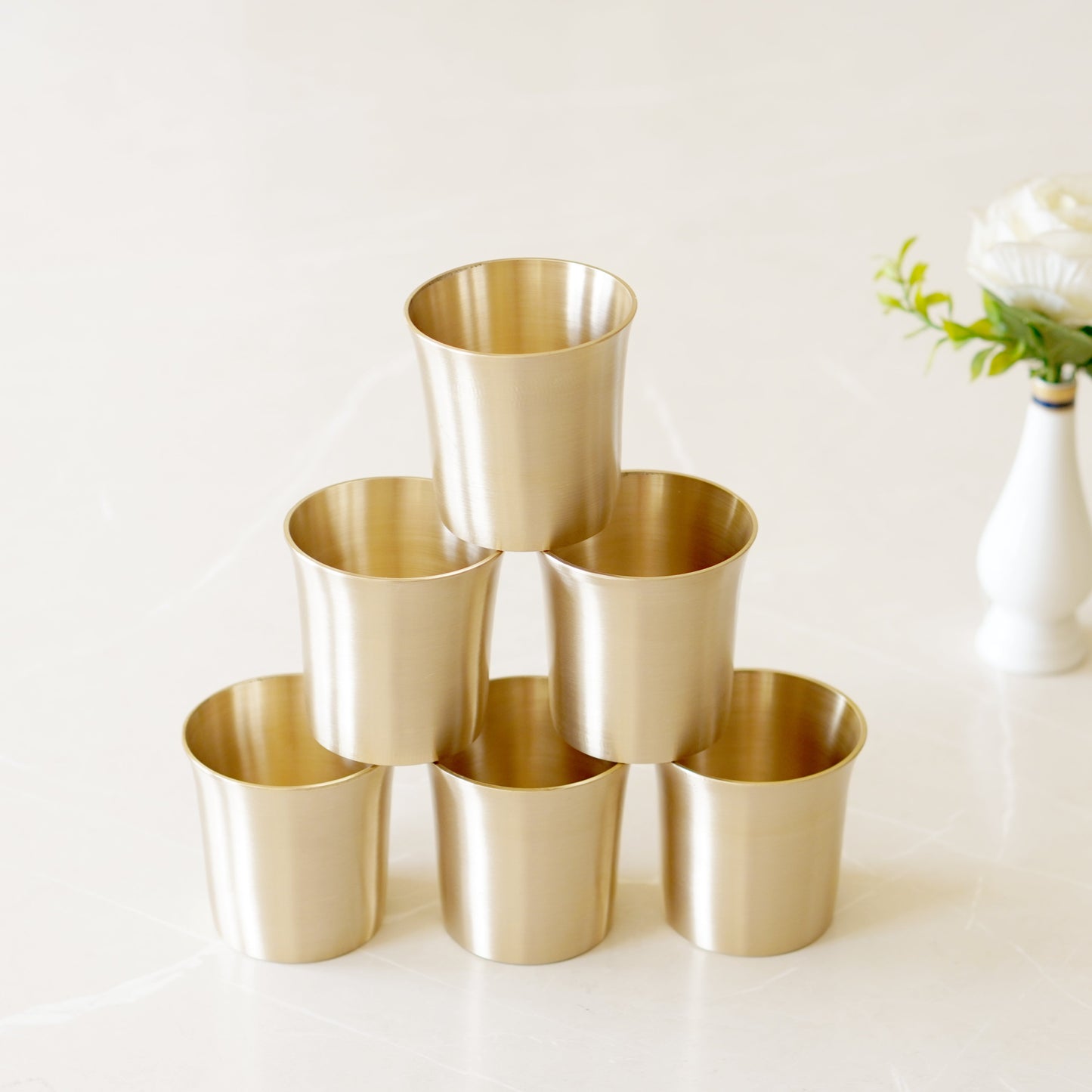 Bronze / Kansa Glasses in Glossy Finish and matte finish