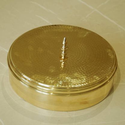 Brass Hammered Masal Daani/ Spices Box
