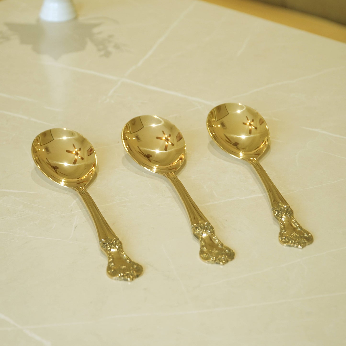 Brass Serving Spoon Perfect for Home and Restaurants