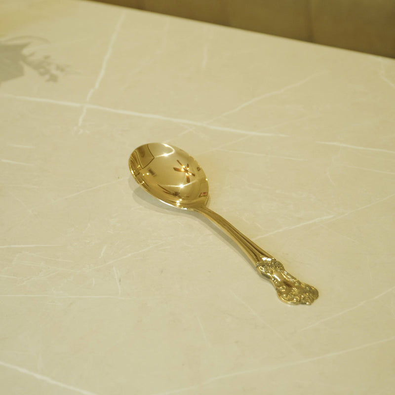 Brass Serving Spoon Perfect for Home and Restaurants