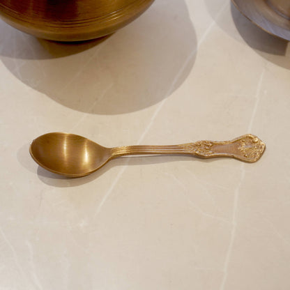 Brass Antique Tin Coated Ghee Pot