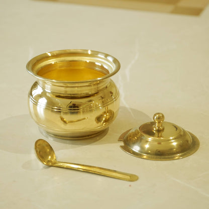Brass Ghee Pot