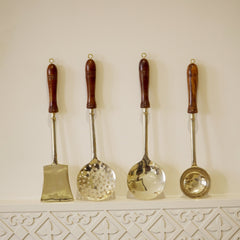 Brass Cooking Cutlery Set