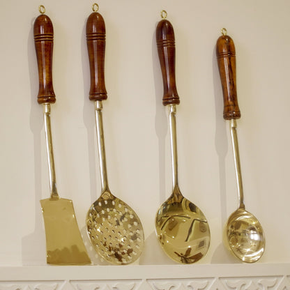 Brass Cooking Cutlery Set