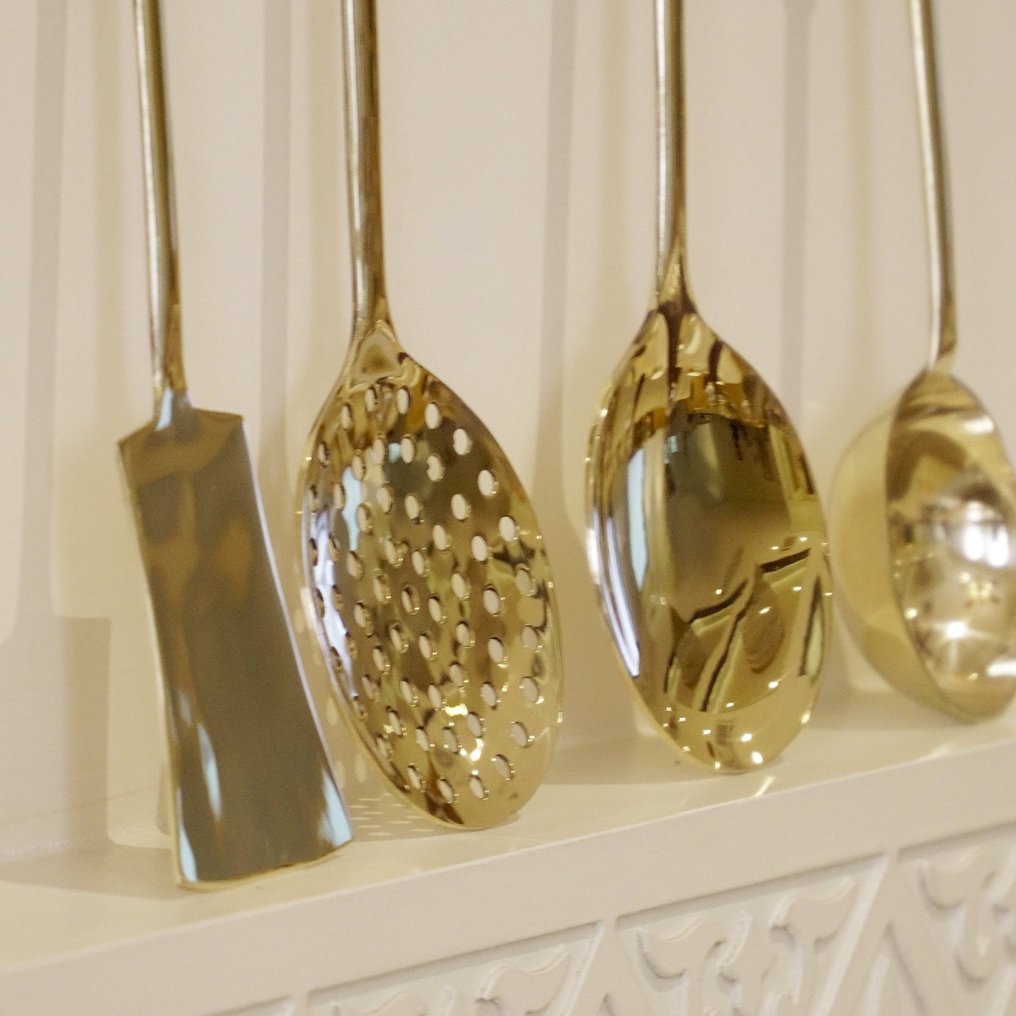 Brass Cooking Cutlery Set