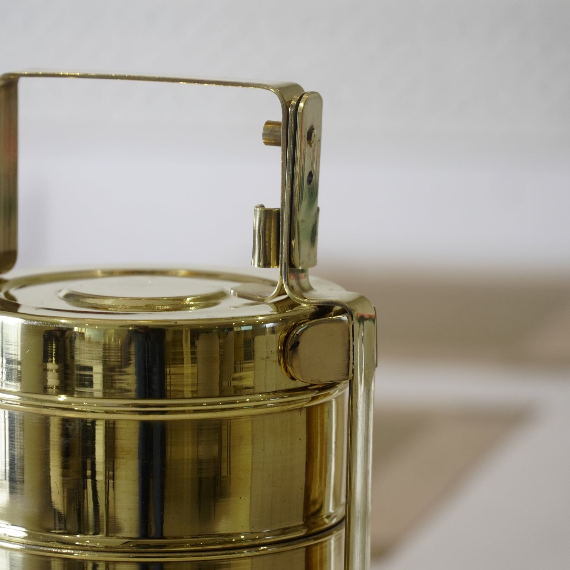 Brass Tiffin Box / Lunch Box