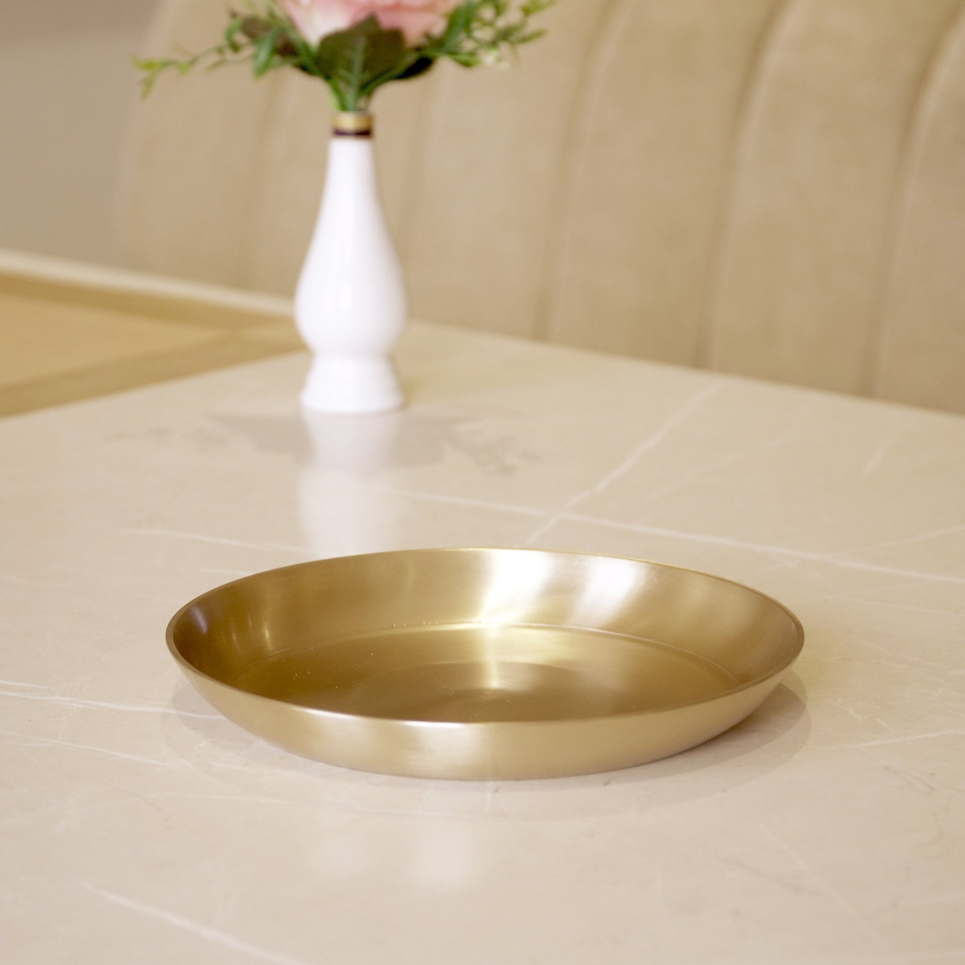 Bronze / kansa quarter plate