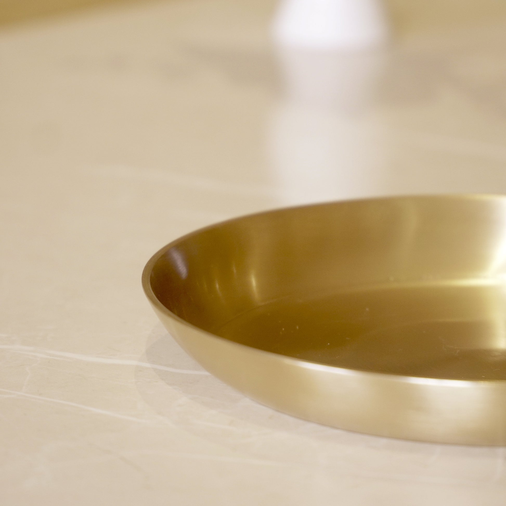 Bronze / kansa quarter plate