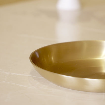 Bronze / kansa quarter plate