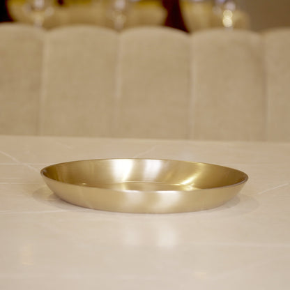 Bronze / kansa quarter plate