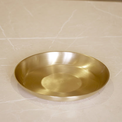 Bronze / kansa quarter plate