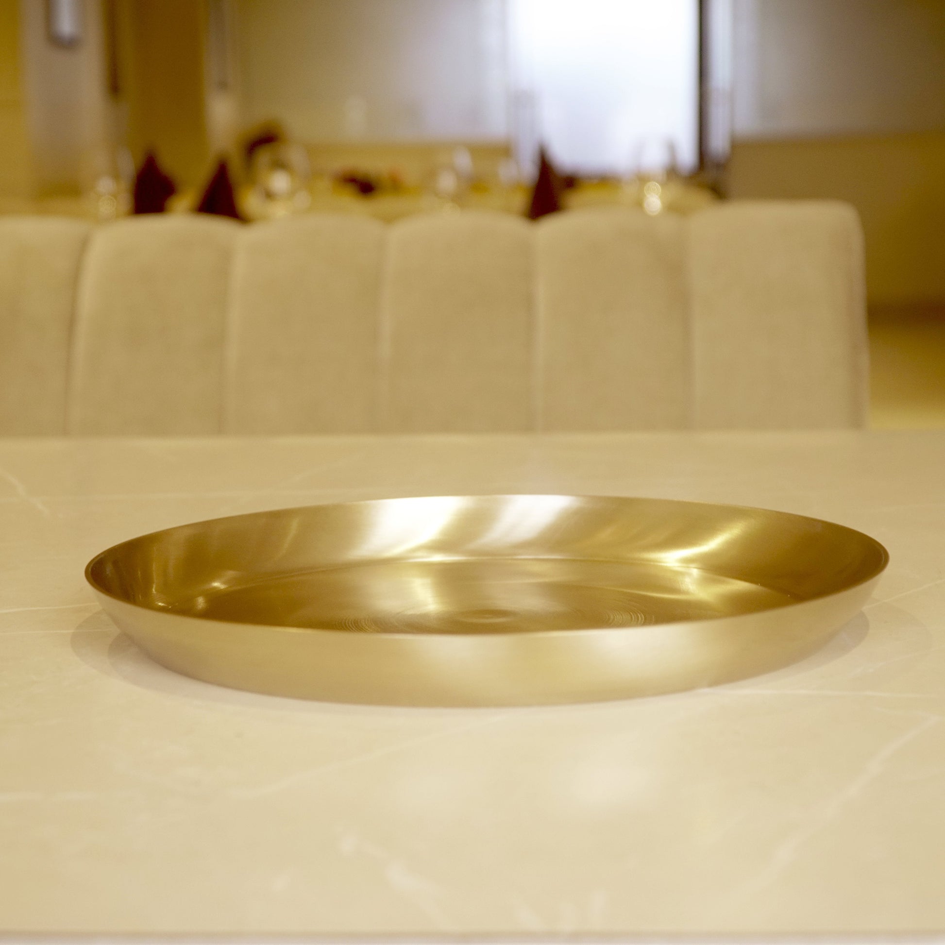 Bronze / kansa quarter plate