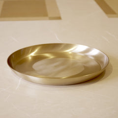 Bronze / kansa quarter plate
