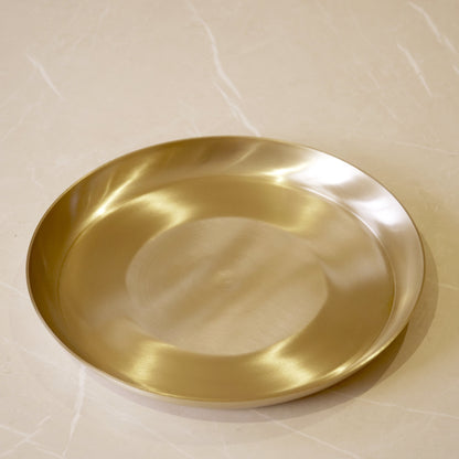 Bronze / kansa quarter plate