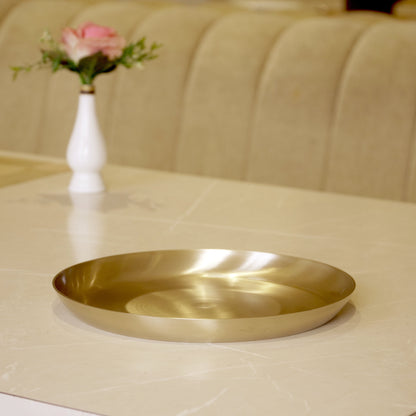 Bronze / kansa quarter plate