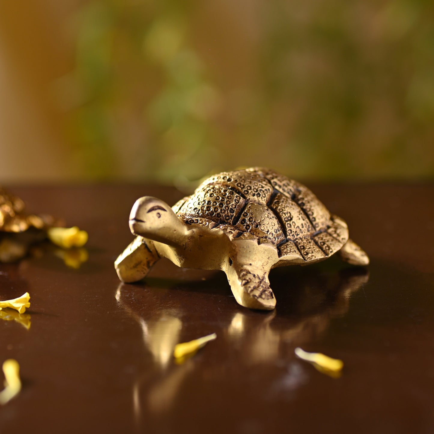 Brass Tortoise – Symbol of Prosperity and Longevity (1.5 Inch)