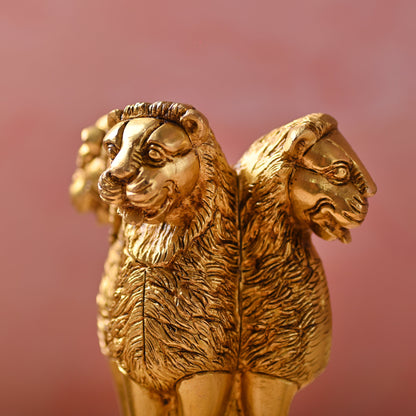 Brass Ashok Stambh – Emblem of Pride and Heritage (6.5 Inch)
