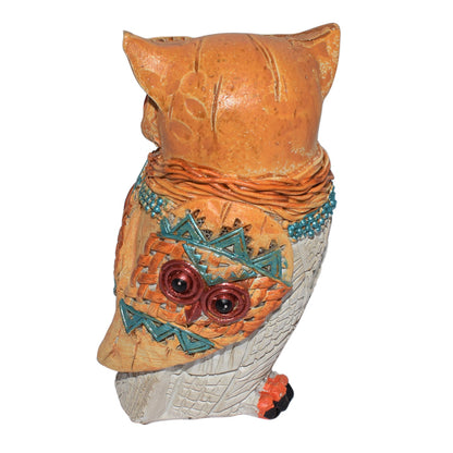 Polyresin Owl Home Decor Gift Set