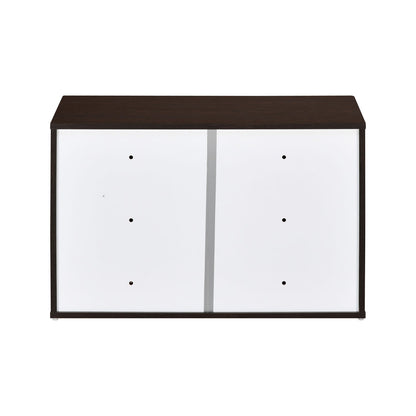 Nilkamal Churchill Shoe Cabinet (Classic Walnut)