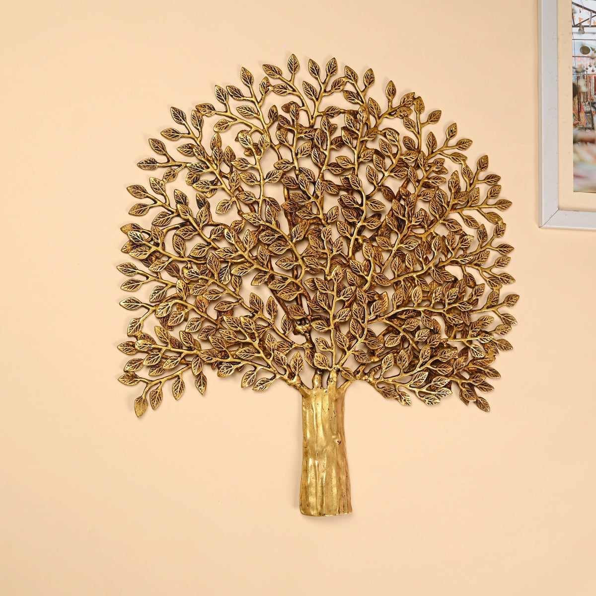 Brass Kalpvriksha Wall Hanging (25.5 Inch)