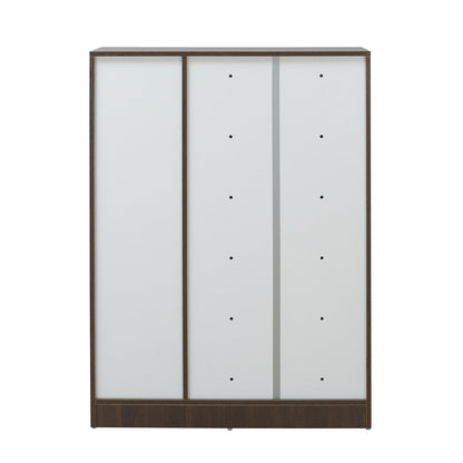 Nilkamal Cresta Shoe Cabinet (Golden Oak/White Statuario)
