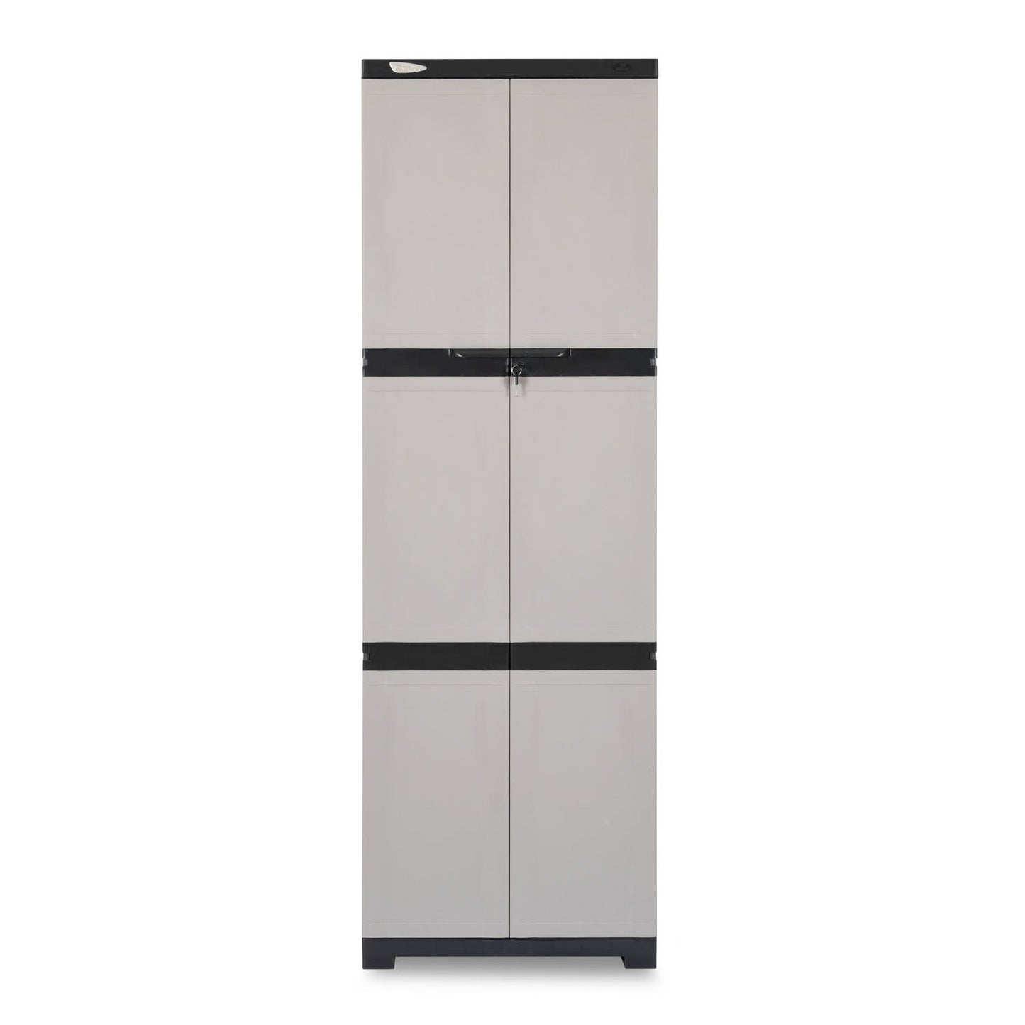 Nilkamal Freedom Mini Medium (FML) Plastic Cabinet for Storage(Grey/Charcoal Grey)