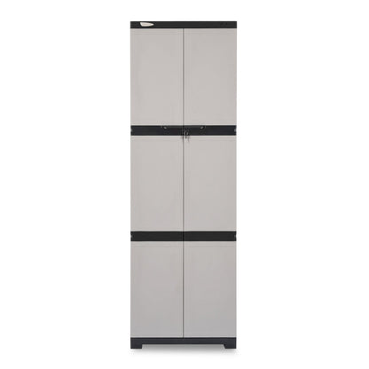 Nilkamal Freedom Mini Medium (FML) Plastic Cabinet for Storage(Grey/Charcoal Grey)