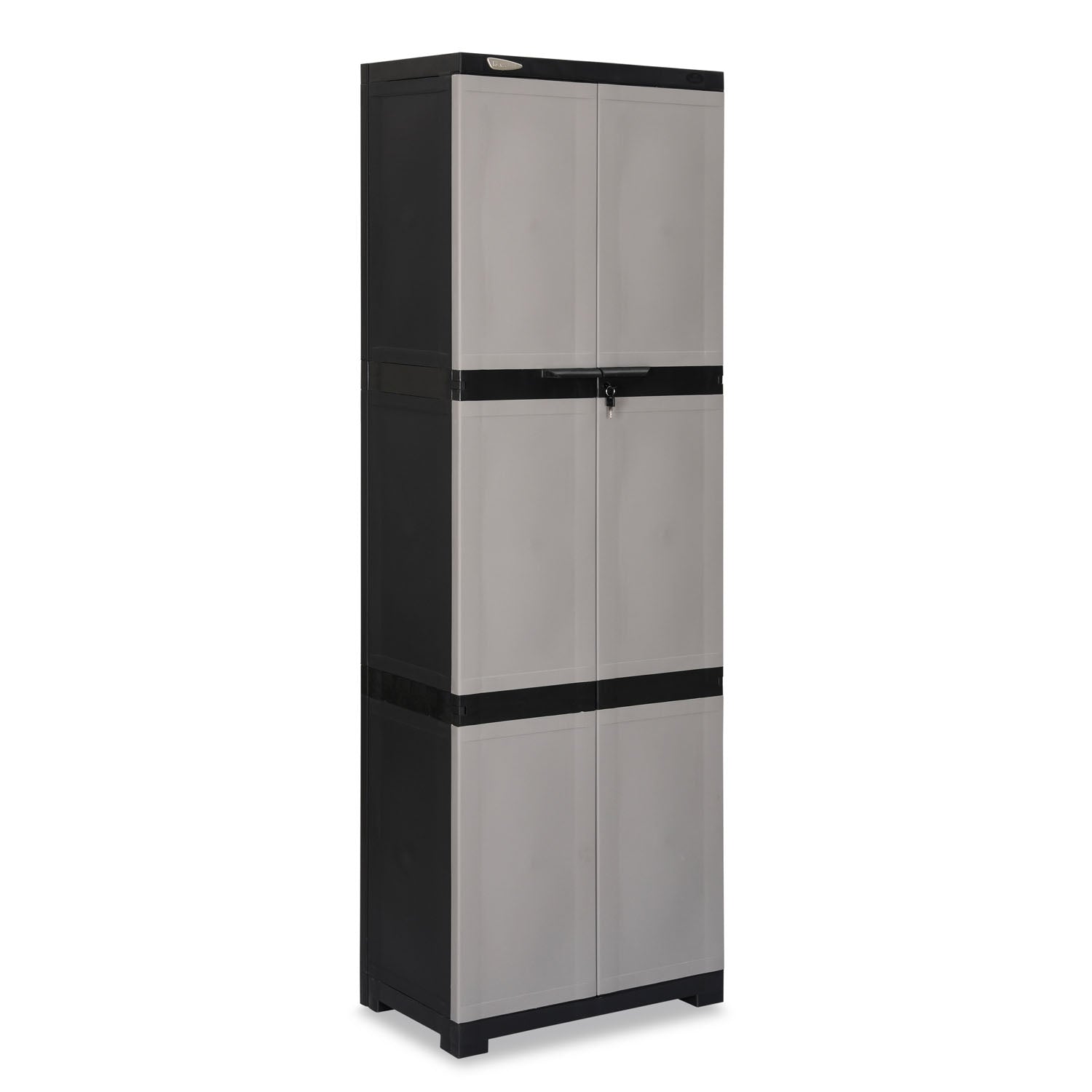 Nilkamal Freedom Mini Medium (FML) Plastic Cabinet for Storage(Grey/Charcoal Grey)
