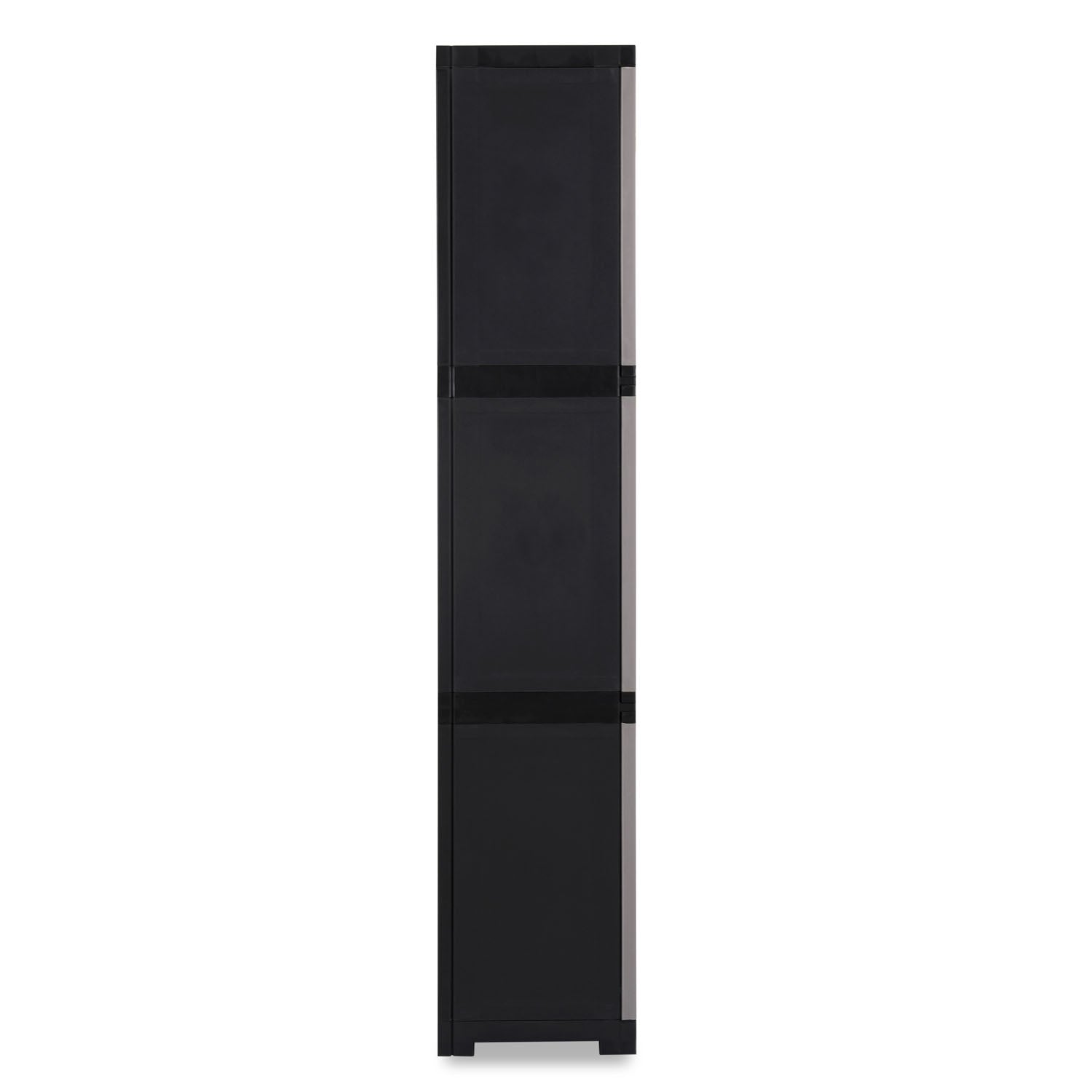 Nilkamal Freedom Mini Medium (FML) Plastic Cabinet for Storage(Grey/Charcoal Grey)
