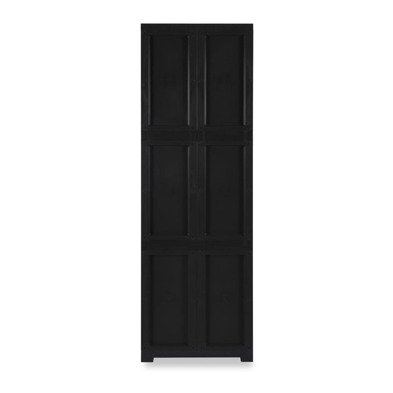 Nilkamal Freedom Mini Medium (FML) Plastic Cabinet for Storage(Grey/Charcoal Grey)