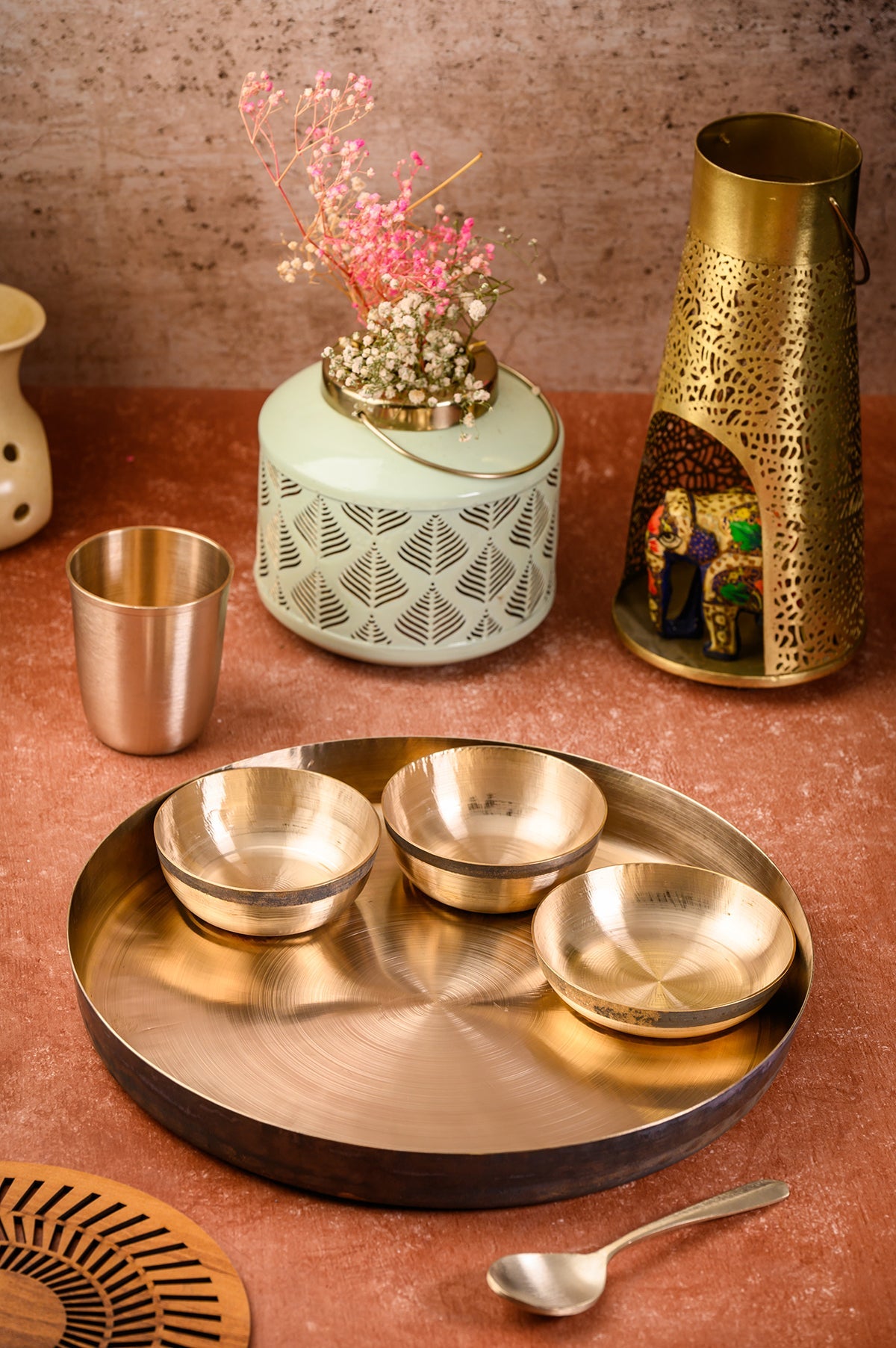 Kansa Thali Set 6 Piece – A Perfect Choice for Indian Meal
