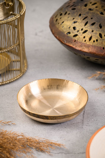 Kansa Dessert Plate / Sweet Dish (SET OF 2)