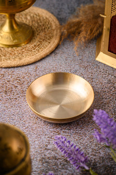 Kansa Dessert Plate / Sweet Dish (SET OF 2)