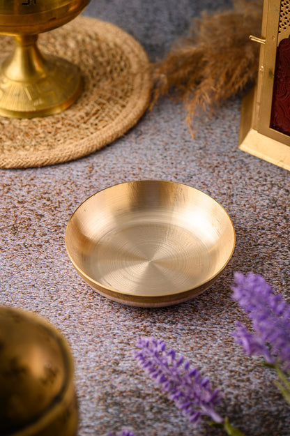 Kansa Dessert Plate / Sweet Dish (SET OF 2)