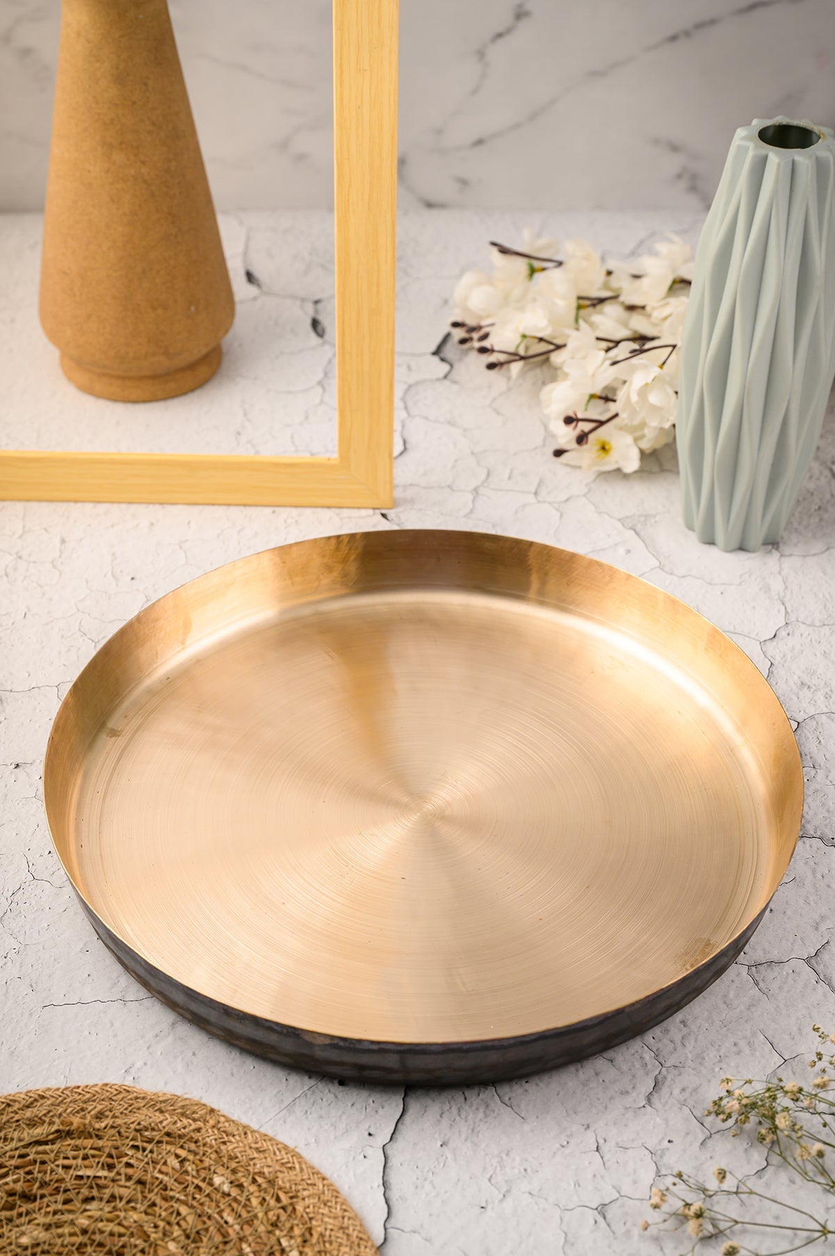 Kansa Thali Plate (Bhojan Thali)