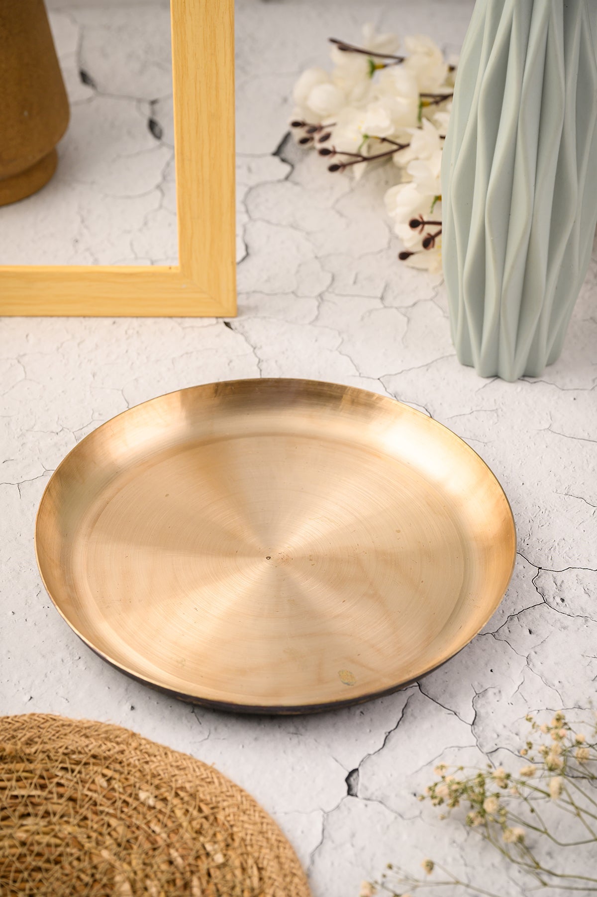 Kansa Nasta Dish – 8 Inch