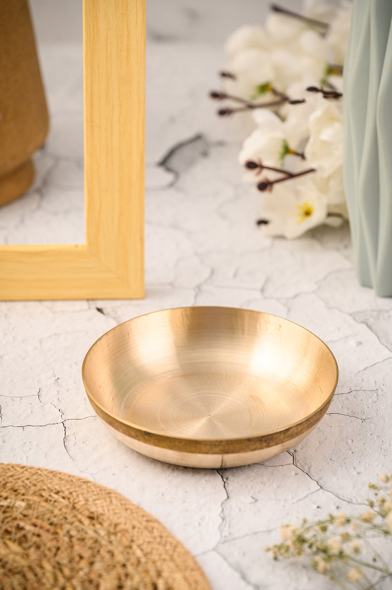 Kansa Dessert Plate / Sweet Dish (SET OF 2)