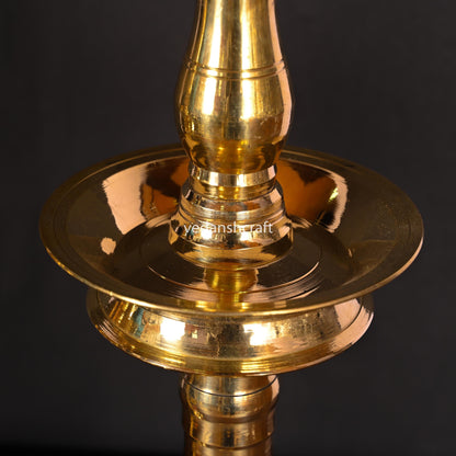 Brass Traditional Samai/Diya Pair