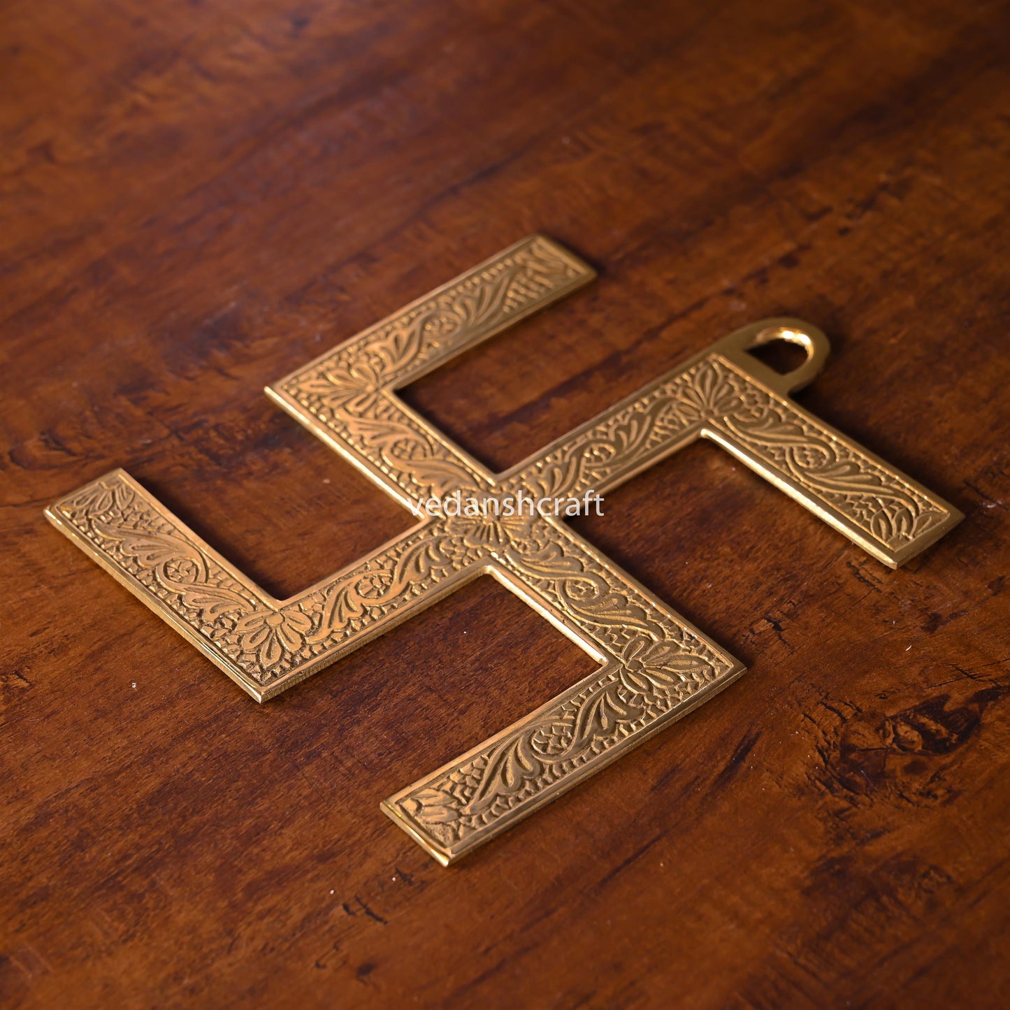 Brass Swastik Wall Hanging