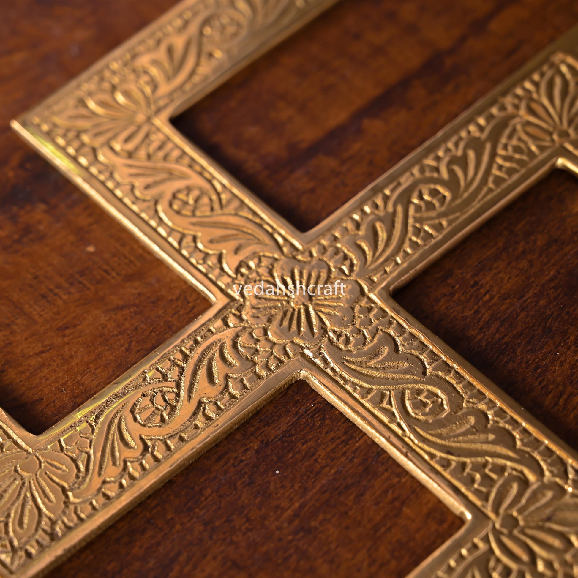 Brass Swastik Wall Hanging