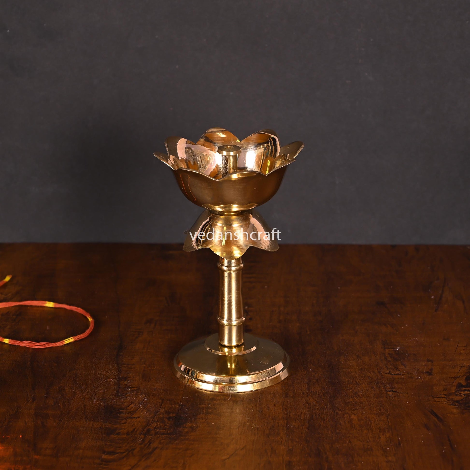 Brass Decorative Lotus Diya