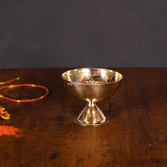 Brass Akhand Diya (2 Inch)