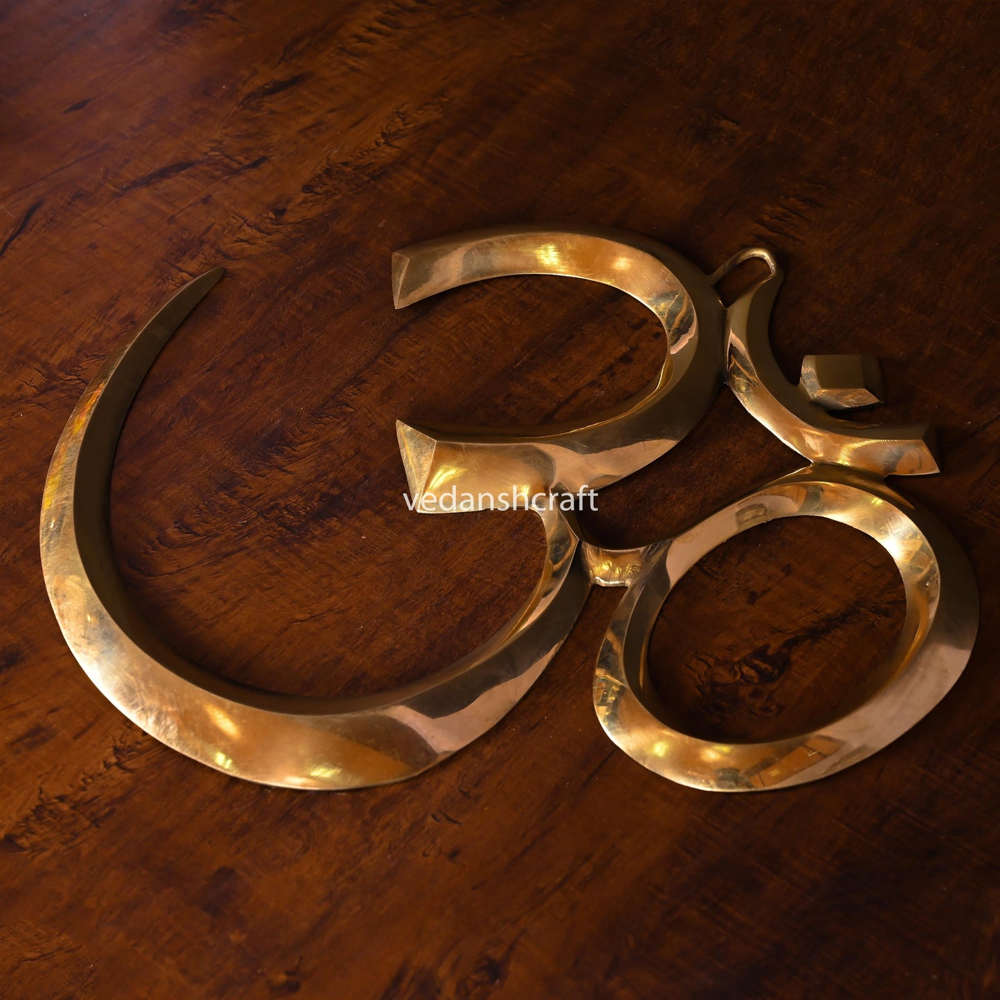 Brass Divine Om Wall Hanging