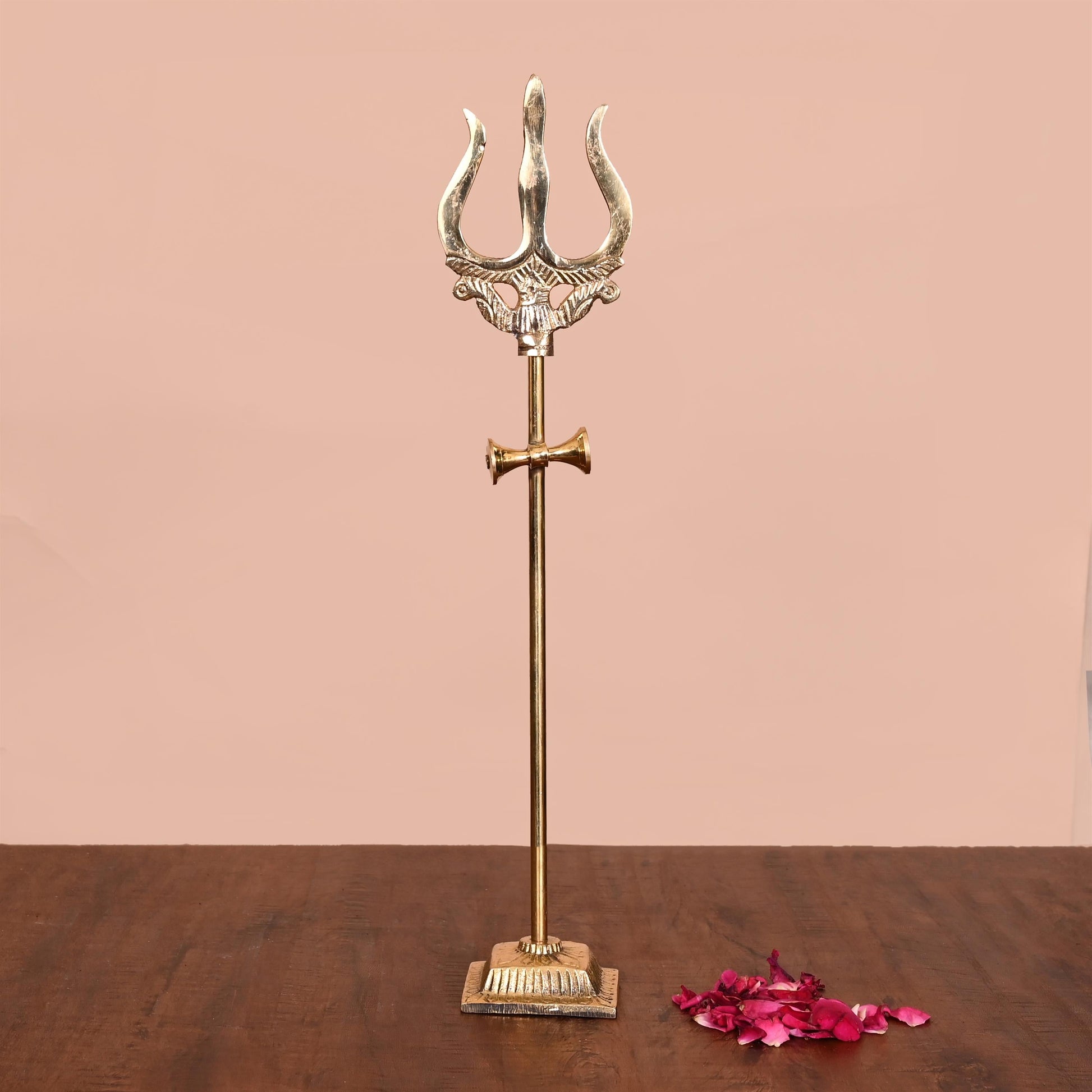 Brass Shiva'S Damru Trishul