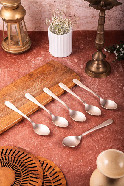 Bronze Spoon Set / Cutlery Set - 6 Piece