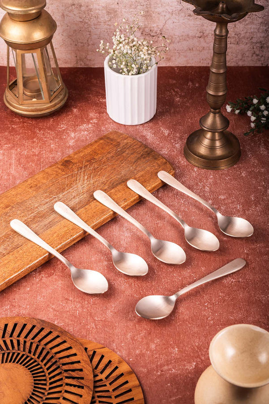Bronze Spoon Set / Cutlery Set - 6 Piece